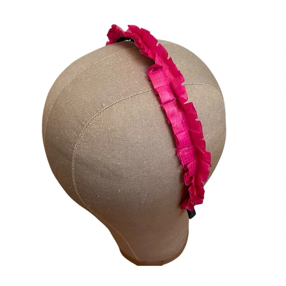 4/$25 Cherie Pink Ruffle Headband